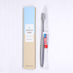 Star Hotel Toiletries Toothbrush and Toothpaste Set for Guesthouse Travel Use - C