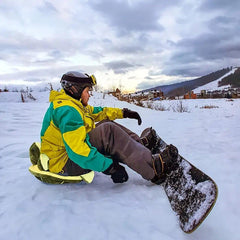 Ski Protection Plush Hip Pad Cartoon Turtle Skateboard Mat Snowboarding Gear - M