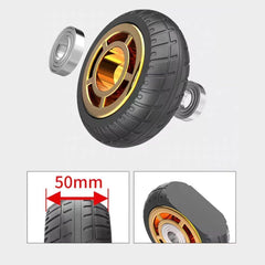 4pcs 6inch Heavy Duty Swivel Caster Wheels 150mm 1000kg Load 2 with Brakes