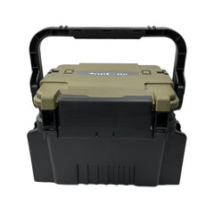 Multifunctional Fishing Tackle Box Portable Gear Storage Case Organizer Tool Box - Blue