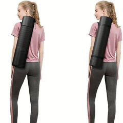 Yoga Mat Dance Mat Sports and Fitness Jump Rope Mat for Men and Women Exercise - Pink