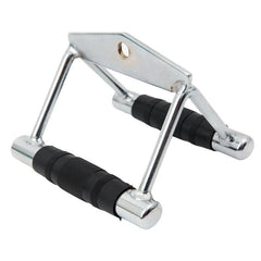 Cable Pulley Attachment Tricep Rope V Grip LAT Pull Down Gym Accessory - EZ Curl Pull-Down Bar
