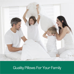 Luxor Australian Made Bamboo Cooling Pillow Standard Size Twin Pack