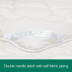 Woolcomfort Aus Made Merino Wool Quilt 350GSM 210x210cm Queen Size