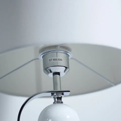 Rialto Table Lamp - White