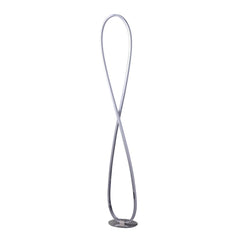 Infinite LED Floor Lamp - Chrome