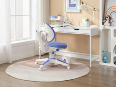 Ergonomic Children Kids Study Chair Set of 6 Height Adjustable - Blue