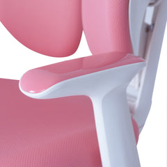 2x Ergonomic Children Kids Study Chairs Height Adjustable - Pink