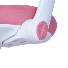 4x Ergonomic Children Kids Study Chairs Height Adjustable - Pink