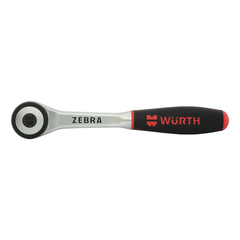 Würth Zebra Reversible Ratchet 1/2 Inch with 360° Rotating Twist Handle