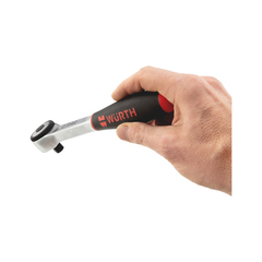 Wurth Zebra Reversible Ratchet 1/2 Inch with 360° Rotating Twist Handle