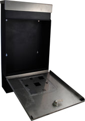 Sandleford Letter Box Caddy Stainless Steel Lockable Mailbox - Wall Mounted