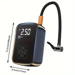 Rechargeable Car Tire Bike Air Pump Tire Inflator Portable Compressor Digital Cordles