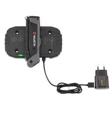 Wurth Cordless LED Handheld Work Lamp ERGOPOWER BEND+ – 700 Lumen, Folding Head, USB Rechargeable