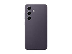 Samsung Vegan Leather Case for Galaxy S24 - Dark Violet