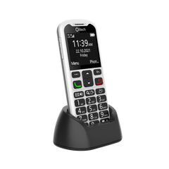 Olitech EasyMate 2 Seniors 4G Phone Big Buttons GPS Location - Black/White