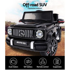 Mercedes-Benz Kids Ride On Car Electric AMG G63 Licensed Cars 12V