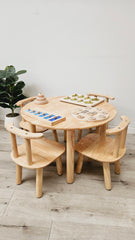 A Round table and 4 chairs