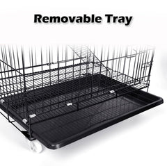 3 Level Rabbit Bird Cage Ferret Parrot Aviary Cat Rat Aviary Budgie Hamster Pet Cages Castor L