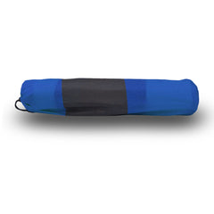 Self Inflating Mattress Sleeping Pad Mat Air Bed Camping Camp Hiking Joinable - blue