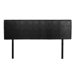 PU Leather King Bed Headboard Bedhead - Black