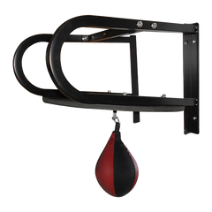 Speedball with Wall Frame – Boxing Punching Bag Training Set for Home Gym