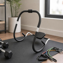 Ab Crunch Machine – Abdominal Exercise Roller with Digital Computer for Core Training