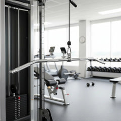 48" Lat Pulldown Bar Cable Attachment – Gym Handle for Back & Strength Training