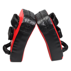 2 x Thai Boxing Punch Focus Pad Mitts Training Strike Shields Set
