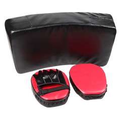 Kickboxing Shield & Punching Pad Combo – Sparring Training Strike Set