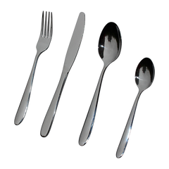 32 Piece Stainless Steel Cutlery Set Knives Fork Spoon Teaspoon