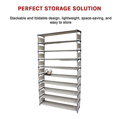 50 Pairs 10 Tiers Shoe Rack
