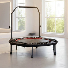 Mini Rebounder Trampoline with Adjustable Handle – Fitness Bounce Trainer