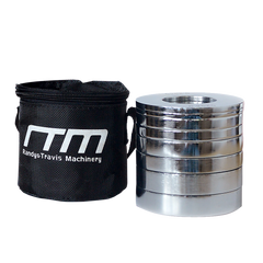 Chrome Metric Fractional Olympic Weight Plates 0.25 to 1kg Set