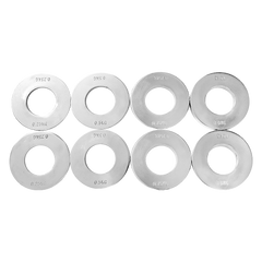 Chrome Metric Fractional Olympic Weight Plates 0.25 to 1kg Set