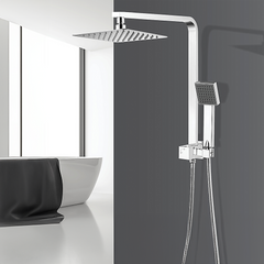 2-in-1 Massage Hand Shower & Head Tap Bathroom Mixer