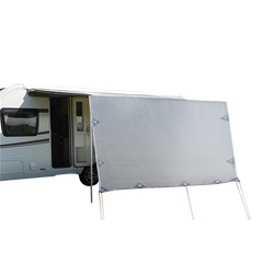 Pop Top Caravan Privacy Screen Sun Shade Side Extension 2.1 x 1.8m
