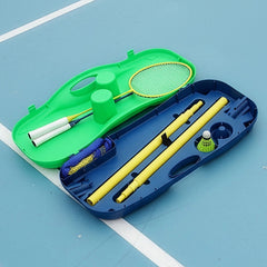 Folding Portable Badminton Combo Set Volleyball Net Outdoor Sports
