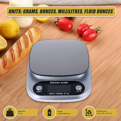 Digital Kitchen Scale LCD Electronic Postal Food Weight Scales 10kg/1g