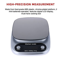 Digital Kitchen Scale LCD Electronic Postal Food Weight Scales 10kg/1g
