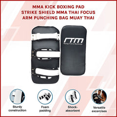MMA Kick Boxing Pad Strike Shield – Muay Thai Focus Punching Pad Training Gear