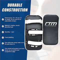 MMA Kick Boxing Pad Strike Shield – Muay Thai Focus Punching Pad Training Gear