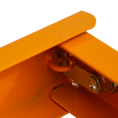 60cm Iron Fold Down Vehicle Security Parking Lock Bollard Barrier For Reserved Car Parking Protection