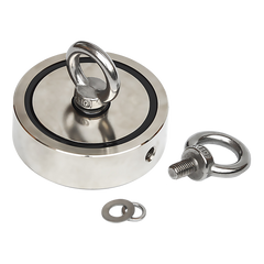 700Kg Salvage Strong Recovery Magnet Neodymium Hook Treasure Hunting Fishing