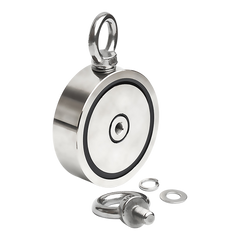 700Kg Salvage Strong Recovery Magnet Neodymium Hook Treasure Hunting Fishing