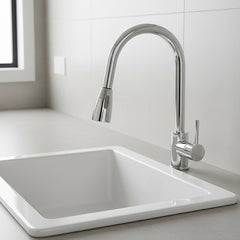 Basin Mixer Pull-Down Tap Faucet -Kitchen Laundry Bathroom Sink