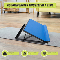 Adjustable Slant Board Stretching Ramp for Calf Ankle Incline