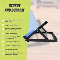 Adjustable Slant Board Stretching Ramp for Calf Ankle Incline