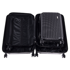 Delegate Suitcases Luggage Set 20" 24" 28"Carry On Trolley TSA Travel Bag