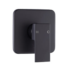 Shower Bath Mixer Tap Bathroom WATERMARK Approved - Electroplated Matte Black